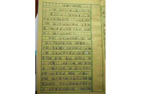 我眼中的老师作文