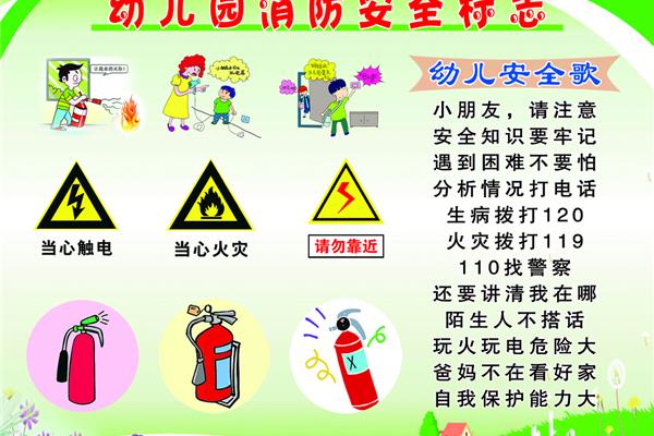幼儿消防安全知识