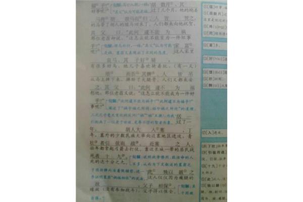 塞翁失马译文