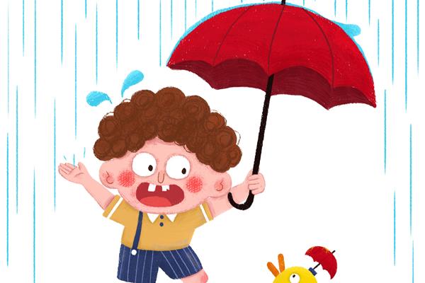 喜欢下雨天