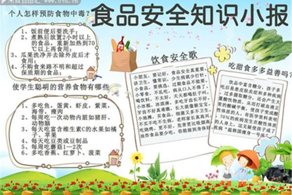 食品安全知识内容