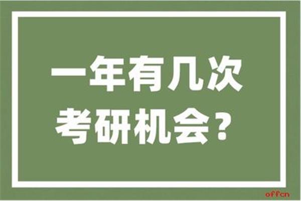 考研有几次机会