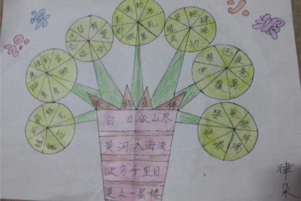 识字小报二年级