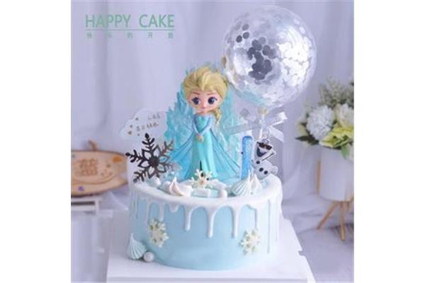 小女孩生日蛋糕