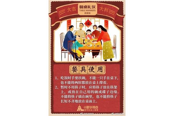 餐桌礼仪有哪些