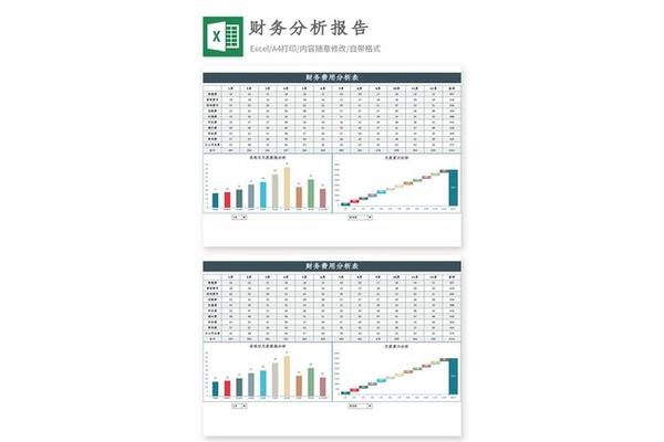 财务分析报告模板