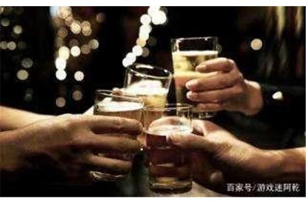 喝酒的说说