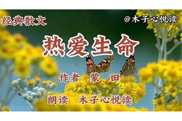 热爱生命蒙田