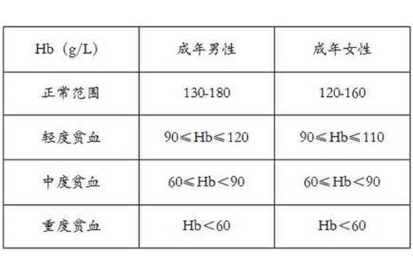 贫血的类型