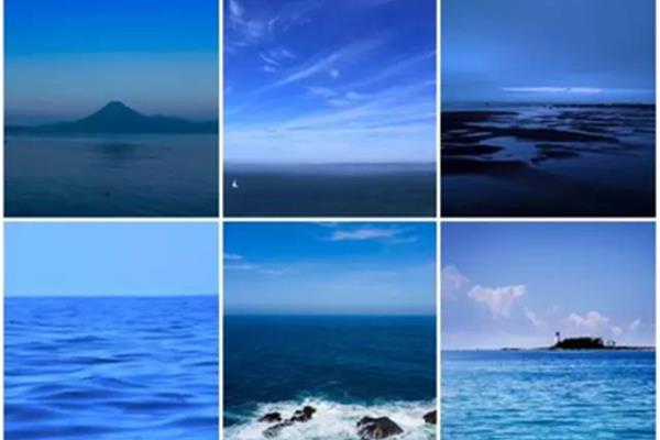 写海的诗句
