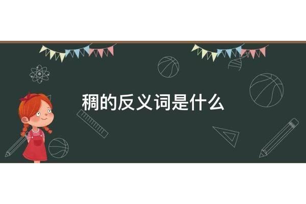 稠的反义词