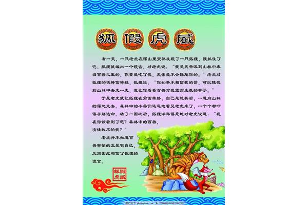 狐假虎威的拼音