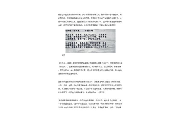 念奴娇过洞庭赏析