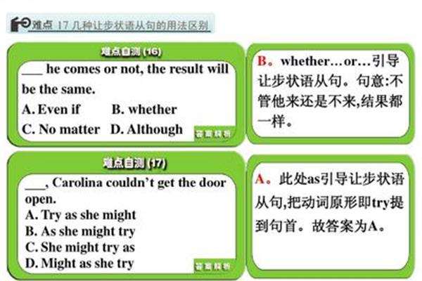 英语状语从句