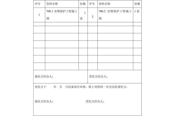 交接单范本