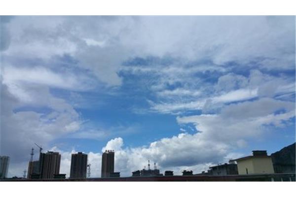 雨后的天空
