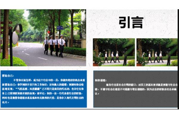 礼仪培训内容