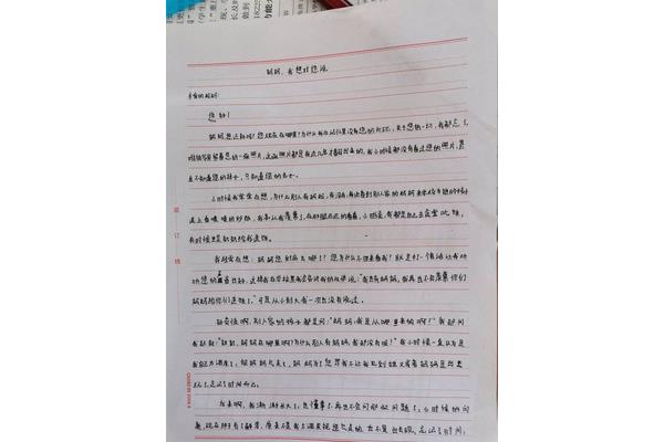 给母亲的信