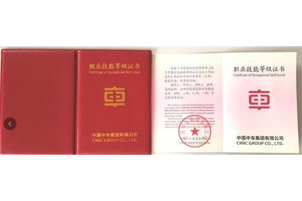 技术等级证书