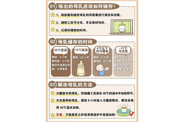 母乳如何储存