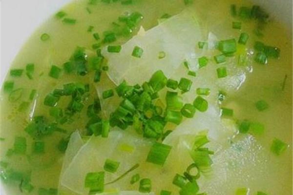 冬瓜素汤的做法