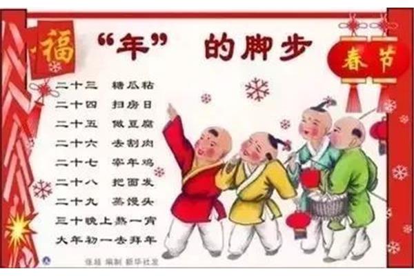 有关过年的习俗