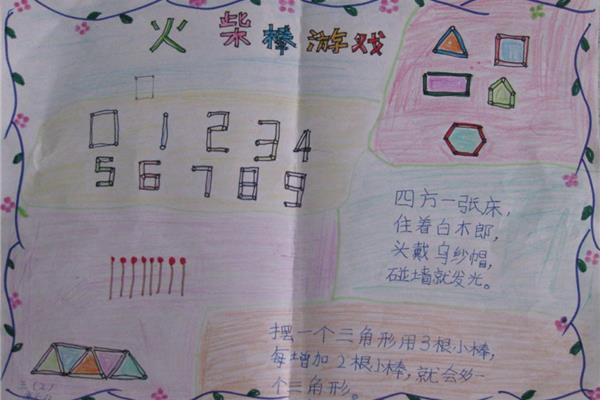 神奇的数学手抄报