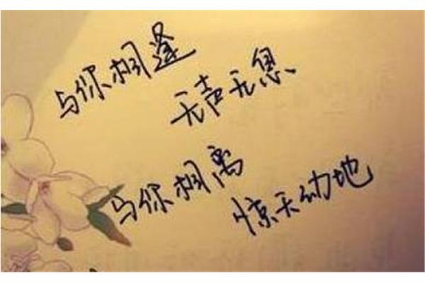爱情短语大全