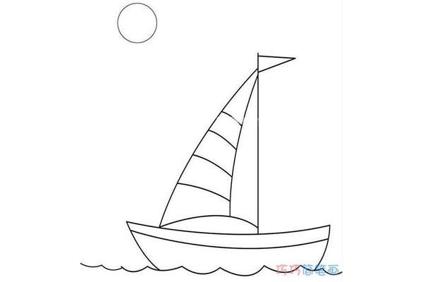 小船的画法