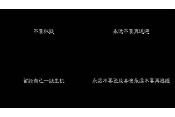 永远不要说放弃