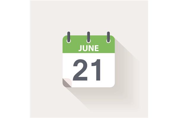 6月21日