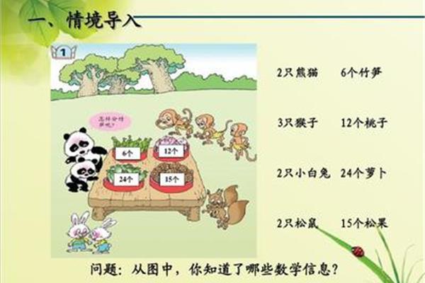 除法的初步认识