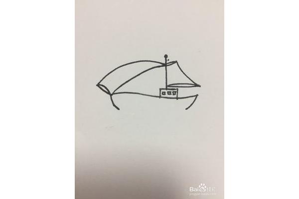 小船的画法