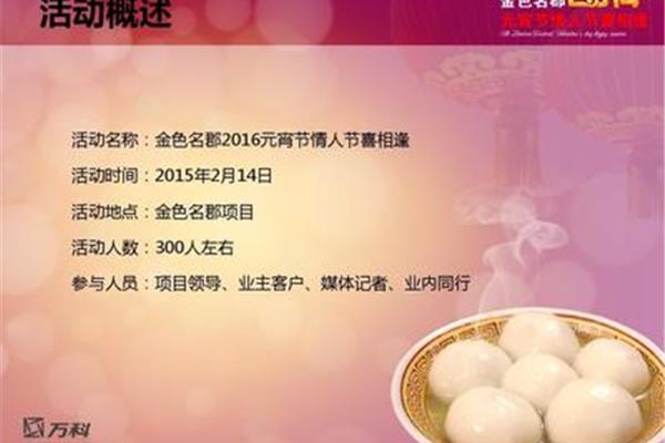元宵节策划