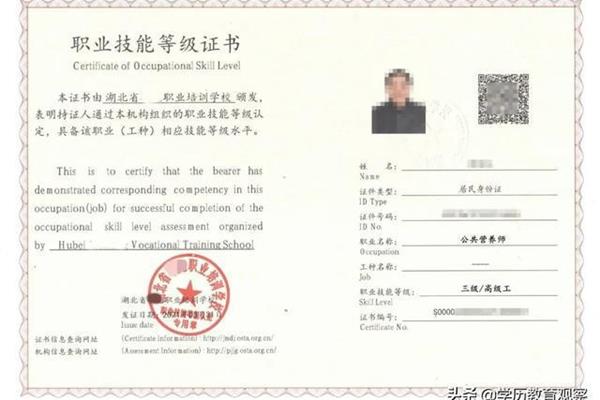 技术等级证书