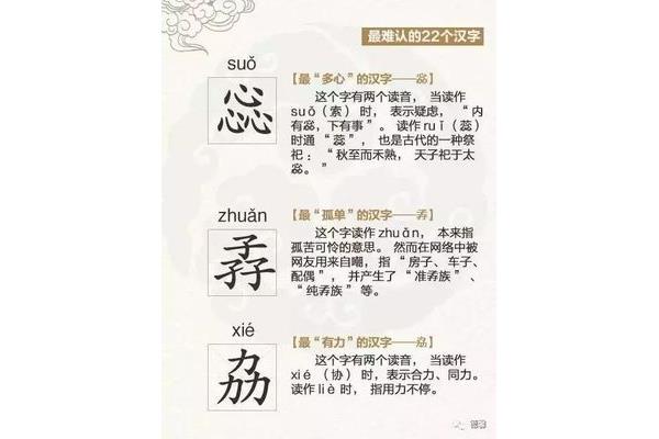史上最难的汉字