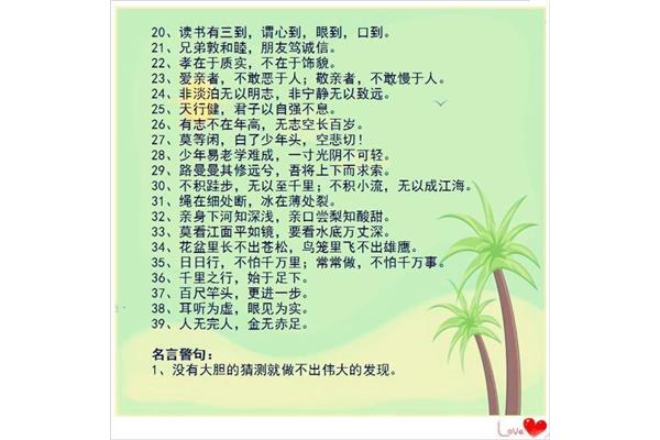 诚信的谚语