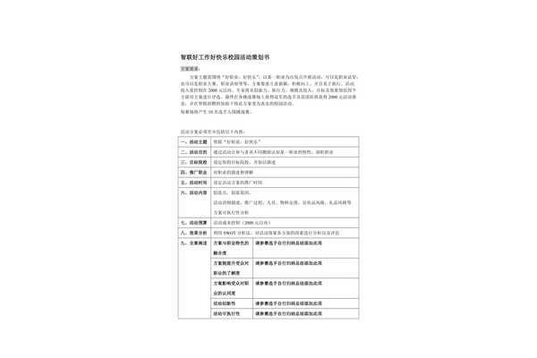 产品推广策划书