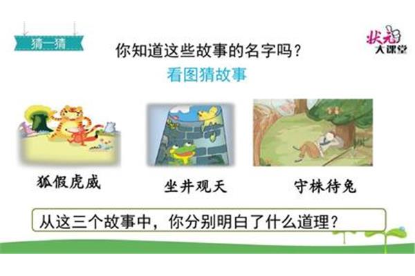 寓言故事的名字