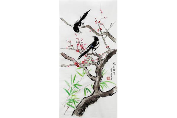 梅花托物言志