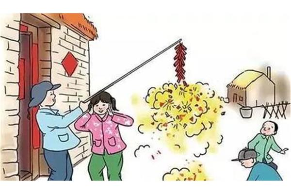 燃放烟花爆竹