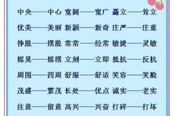 广阔的近义词