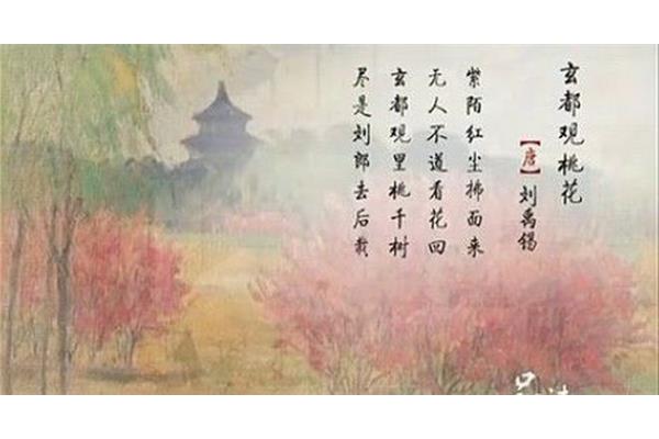 游玄都观刘禹锡