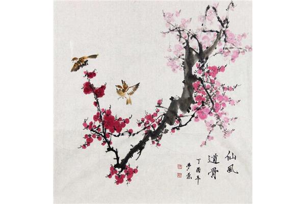 梅花托物言志