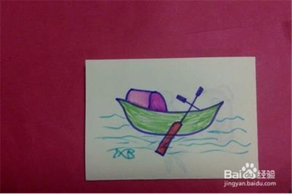小船的画法