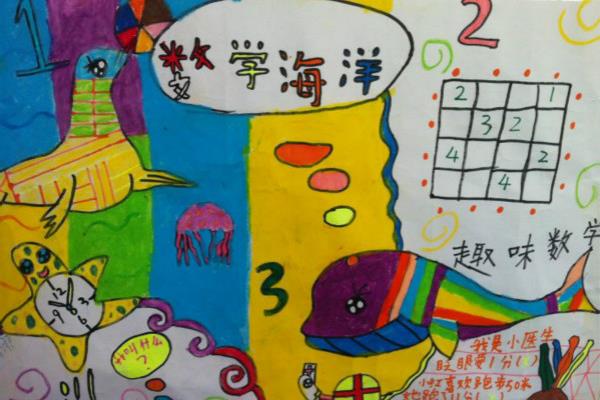 神奇的数学手抄报