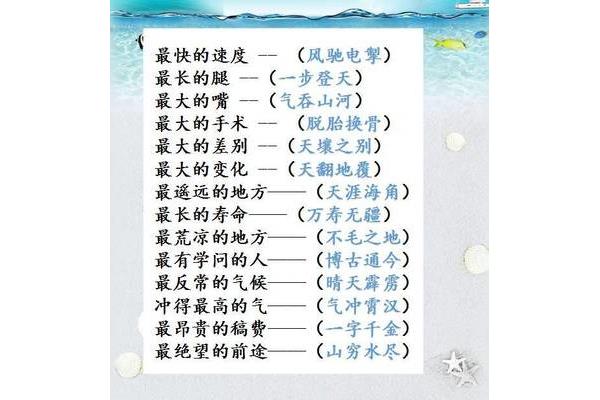 速度的成语