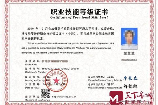 技术等级证书