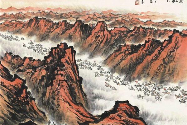 大气磅礴的诗词