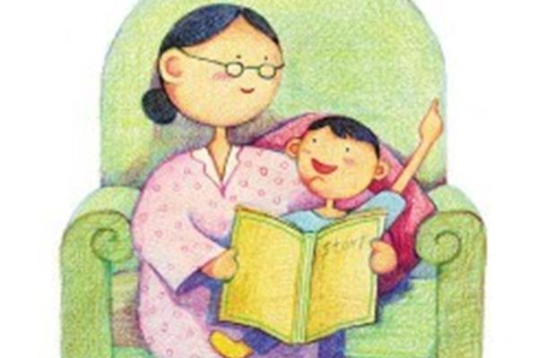 妈妈给我讲故事
